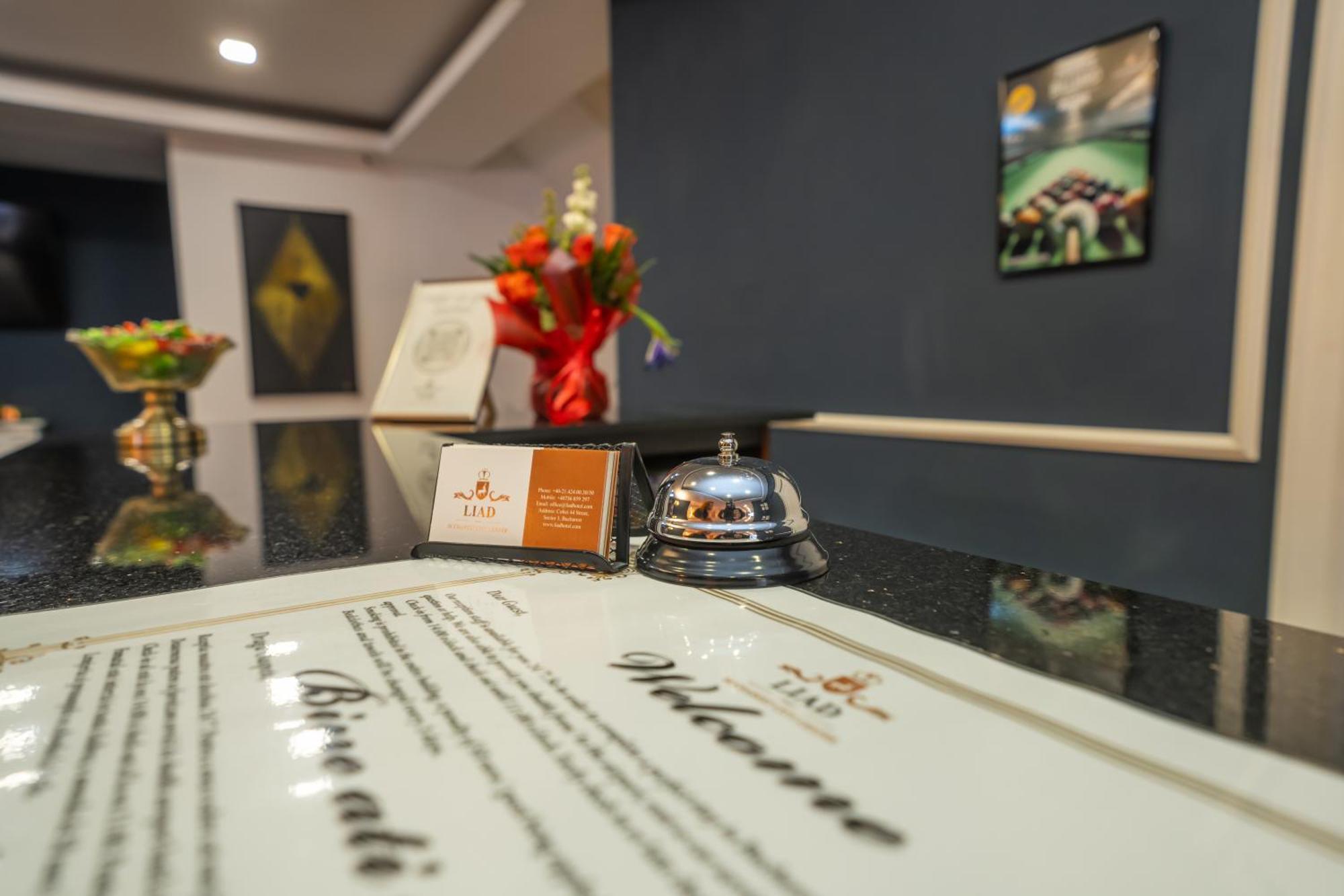 Hotel Liad City Center Bukares Bagian luar foto